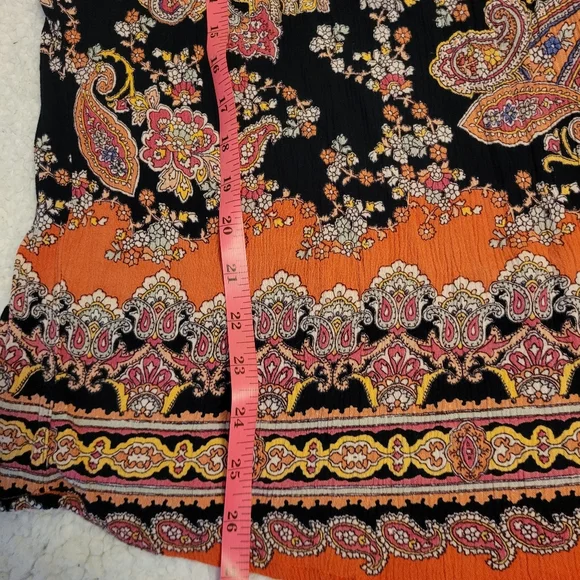 Bila XL Paisley Print Top Made In India - Picture 7 of 9